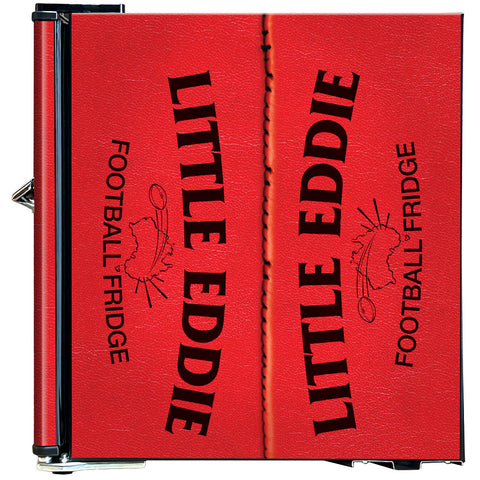 Retro Footy Design Vintage Mini Bar Fridge With Opener - Add Your Own Name - Model BC46B-FOOTY