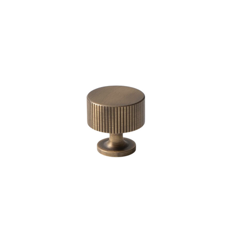 Freya Solid Brass Knob | Bronze S - M