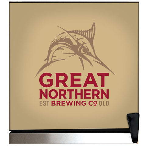 Great Northern branded bar fridge, Great gift idea! Great Entertaining Room Or Man Cave Item - Model SC70-SS-GNBC-GOLD