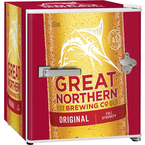 Great Northern Retro Mini Bar Fridge Original Design - Model BC46W-GNBC-ORIG