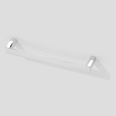 Handle style 342 - 12mm wide 'Flat D', Polished chrome