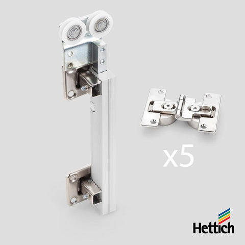 Hettich WingLine 230 – Folding Door System Set