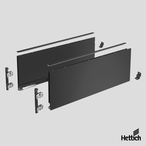 Hettich AvanTech YOU drawer, Anthracite, no runners