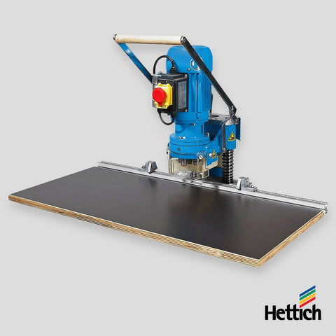 Hettich BlueMax Mini Hinge Machine – Machine Only, Type 2/6, Portable Manual (1-Phase) | 20266 Note: This item is for the machine only. No drill bits or Maxi stops will be included. Please order these separately. Specifications Compact power drill with ha