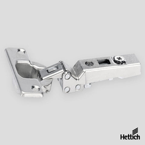 Hettich Intermat W-45 Hinge – -45° Angled Hinge, Press-In | 77720