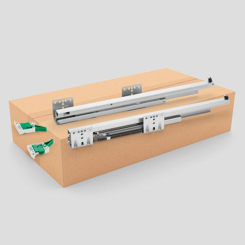 KitchenLibrary Concealed Runner – Soft-Close, 30kg