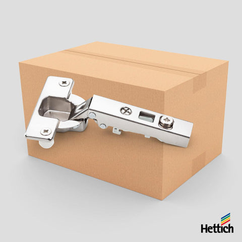 Hettich Intermat hinge, 110° opening, Full Overlay