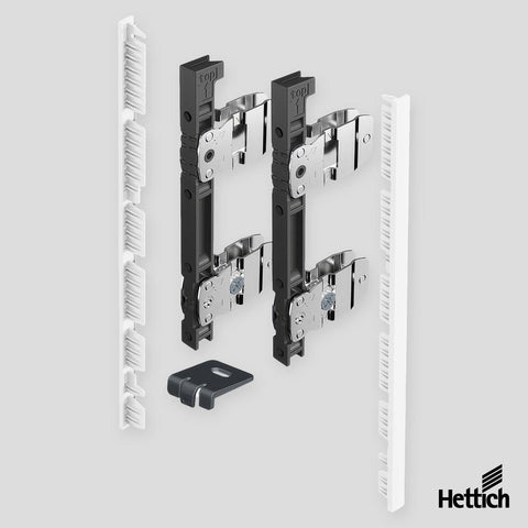 Hettich AvanTech YOU Internal drawer front, height for illumination, White