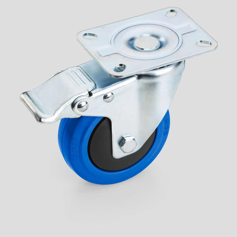 Swivel castor, 100kg, 130mm height