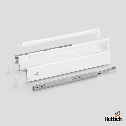 Hettich Atira Drawer – 30kg Silent – White