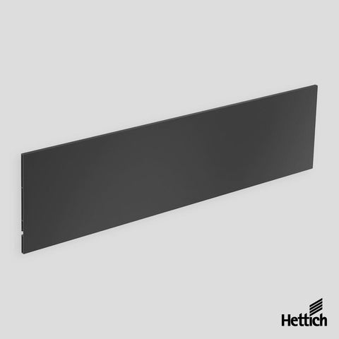 Hettich AvanTech YOU Internal drawer front, height for illumination, Anthracite
