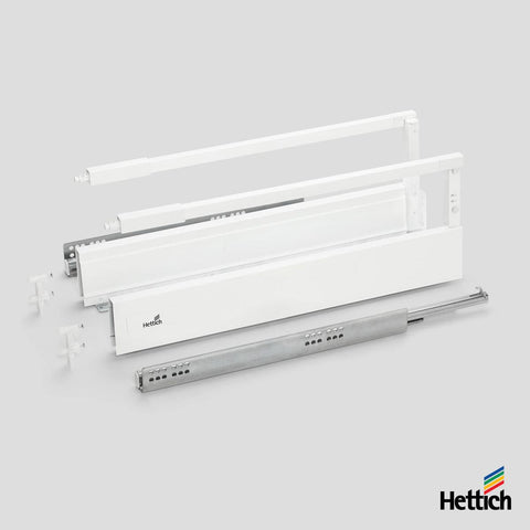 Hettich Atira Drawer – 30kg Silent – White