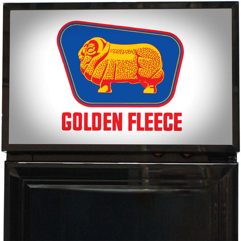 Golden Fleece Fuel Pump Branded Skinny Upright Bar Fridge - Model SS-P160-FP-FLEECE