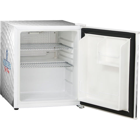 Retro Golf Ball Design Vintage Mini Bar Fridge With Opener - Add Your Own Name - Model BC46W-RET-GOLF