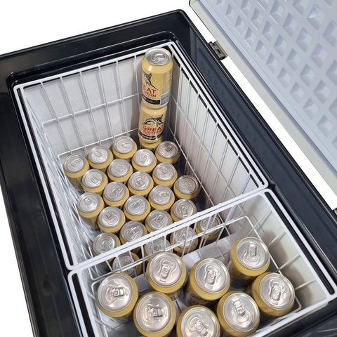 Great Northern Portable Camping Multi Purpose Fridge Freezer 12 - 24 & 240V - 60Litre - Model SK-BDC60-GNBC