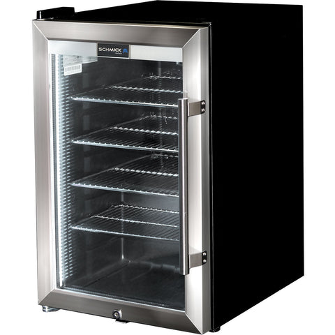 AAA Schmick Tropical Triple Glazed Outdoor Alfresco Glass Door Bar Fridge 70 Litre - Model HUS-SC70L-SS