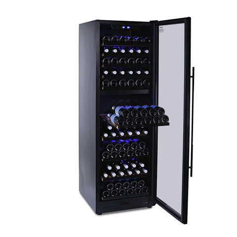 Riserva 450L Dual Zone Wine Fridge in Black (HUSWS168DMBZY)