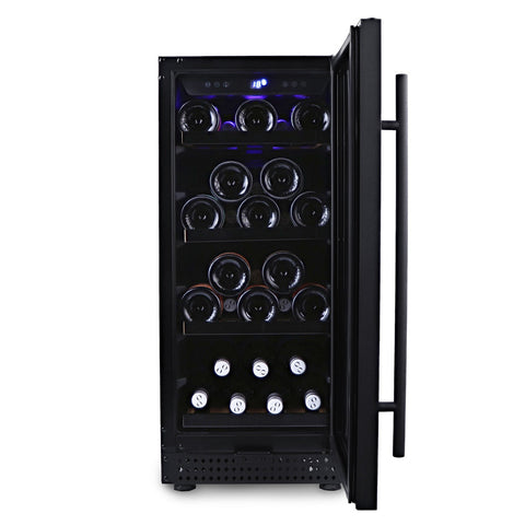 Riserva 80L Single Zone Wine Fridge in Black (HUSWS33SMBZY)