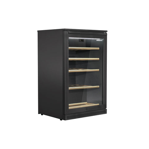 104L Alfresco Wine Chiller in Black (HUSWSALFC1BK)
