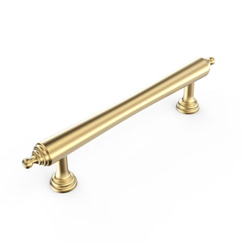 Heirloom - Brushed Brass Handle (Premium Solid Brass Construction)