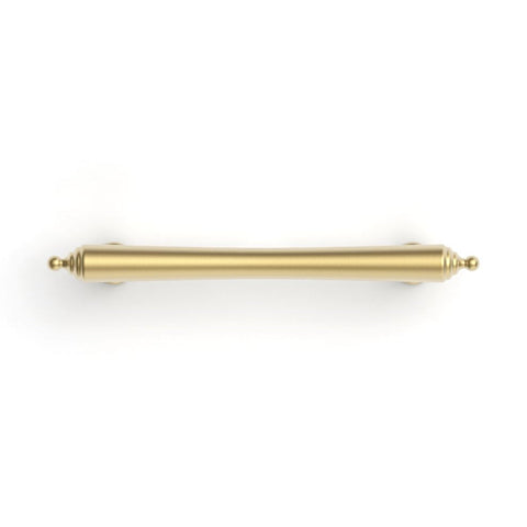 Heirloom - Brushed Brass Handle (Premium Solid Brass Construction) (140/ 171/ 233mm)