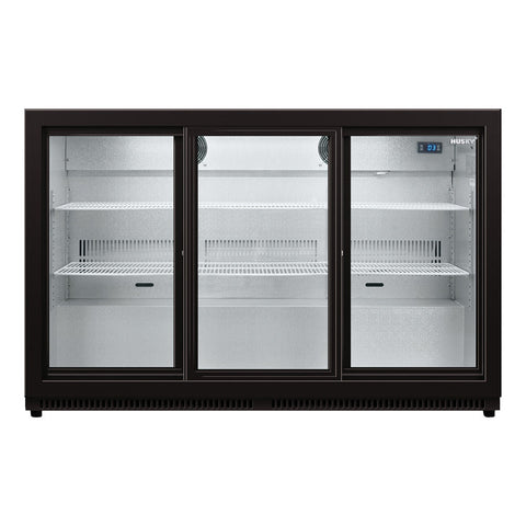 HUS-C3-BLK-SD HUSKY C3 TRIPLE DR SLDING BLK