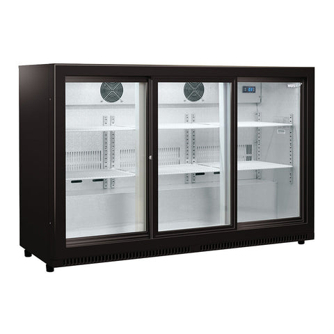 HUS-C3-BLK-SD HUSKY C3 TRIPLE DR SLDING BLK