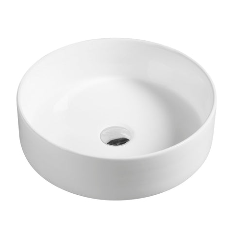 Radius Round Basin 355mm Gloss White