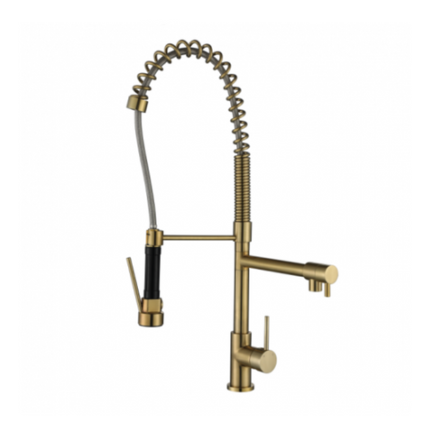 K0044BM – Halo Spring Multi-Function Kitchen Mixer – Brushed Bronze