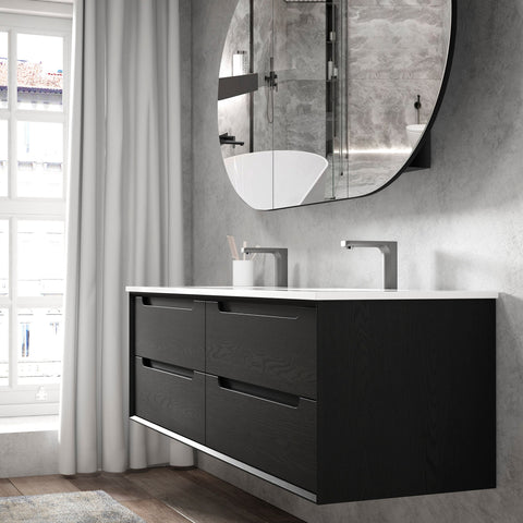 KAKADU Wall Hung Vanity 1500mm Black Oak