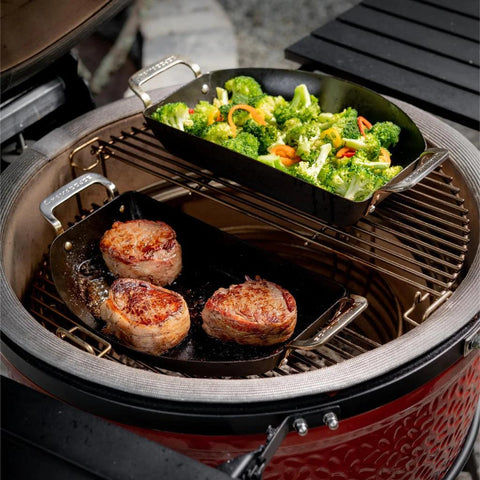 Kamado Joe Karbon Steel Half Moon Pan