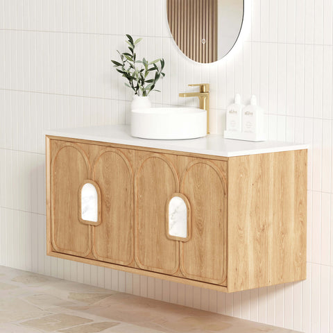 Laguna Natural American Oak Single Basin Vanity