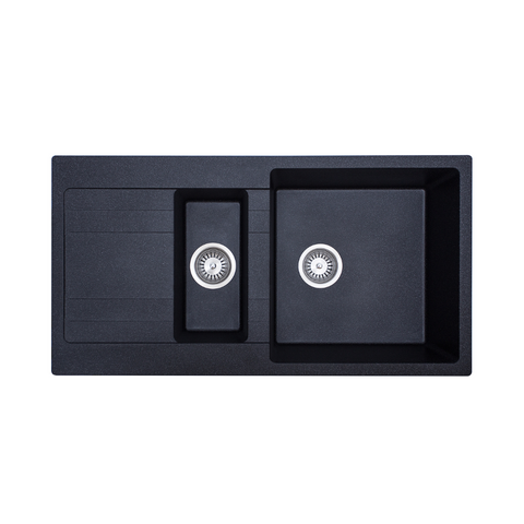 M-GS404B – Ria One & Quarter Bowl With Drainer – Granite Sink