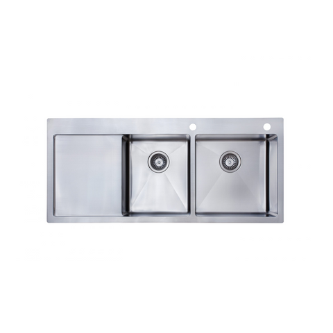 M-S210B – One & Three Quarter Bowl – Stainless Steel