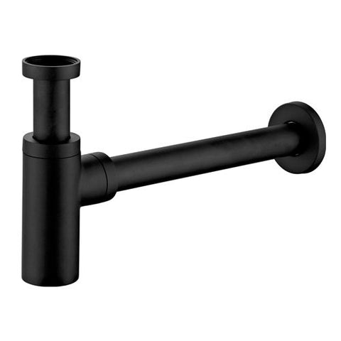 32/40mm Round Bottle Trap Matte Black