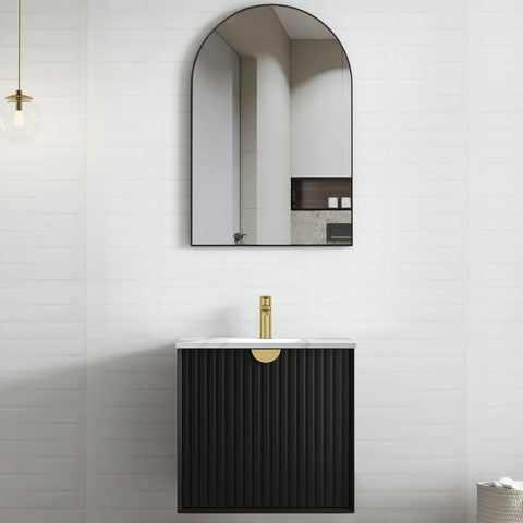 Marlo Ceramic Top Single Basin Vanity Vanity Otti Australia 600mm