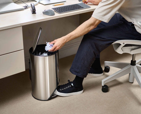 Arc™ 10L Easy-push Stainless-steel Pedal Bin