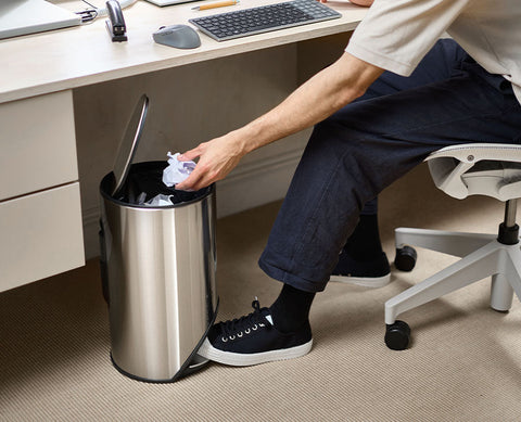 Arc™ 10L Easy-push Stainless-steel Pedal Bin