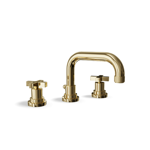 Deck-Mounted 5-Hole Bathtub Set with Hand Spray | Monte Croce