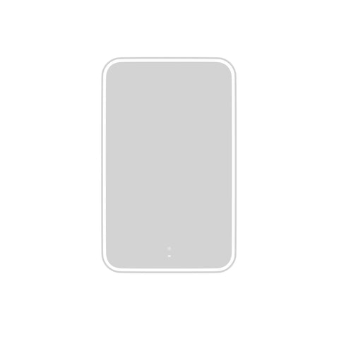NEWPORT LED Soft Square Frameless Tuffi Mirror 1200x750mm