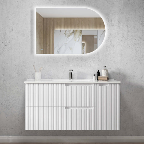 Noosa Ceramic Top Single Basin Vanity Vanity Otti Australia 1200mm