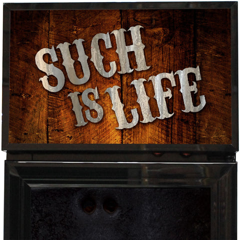 Ned Kelly Branded Skinny Upright Bar Fridge - Model SS-P160FA-NED