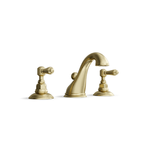 3-Hole Basin Tap — Swan-Neck Spout with Pop-Up Waste | Classico