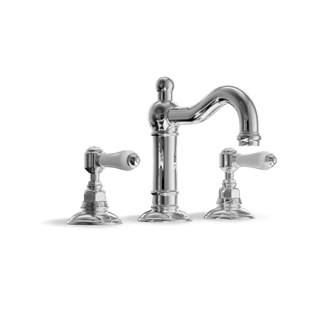 3-Hole Basin Tap — Swan-Neck Spout with Pop-Up Waste | Classico