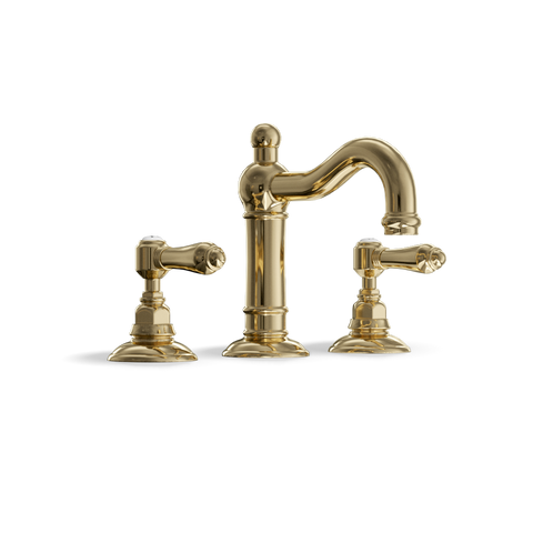 3-Hole Basin Tap — Swan-Neck Spout with Pop-Up Waste | Classico