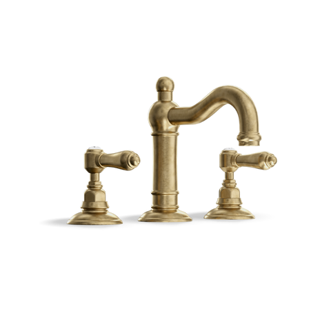 3-Hole Basin Tap — Swan-Neck Spout with Pop-Up Waste | Classico