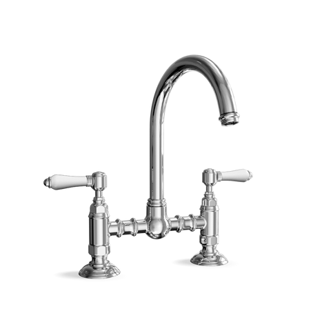 Bridge Kitchen Tap — Gooseneck Swivel Spout | Campania Discover the Bridge Kitchen Tap — Gooseneck Swivel Spout | Campania, a blend of Italian elegance and functionality, handcrafted from lead-safe brass.