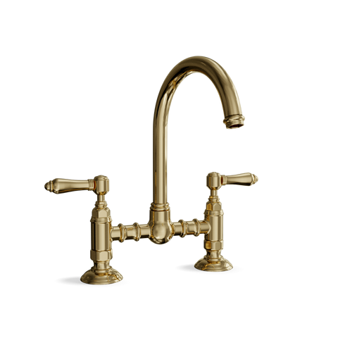 Bridge Kitchen Tap — Gooseneck Swivel Spout | Campania Discover the Bridge Kitchen Tap — Gooseneck Swivel Spout | Campania, a blend of Italian elegance and functionality, handcrafted from lead-safe brass.