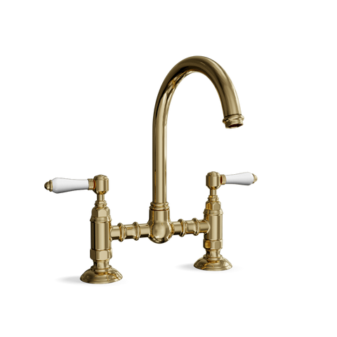 Bridge Kitchen Tap — Gooseneck Swivel Spout | Campania Discover the Bridge Kitchen Tap — Gooseneck Swivel Spout | Campania, a blend of Italian elegance and functionality, handcrafted from lead-safe brass.