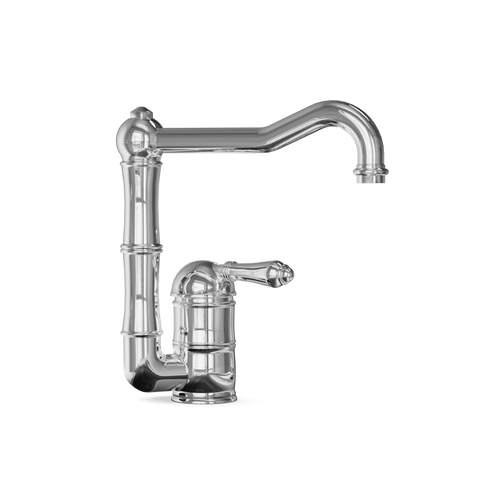 Single-Lever Kitchen Tap — Offset Swivel Spout | Lazio Discover the Single-Lever Kitchen Tap — Offset Swivel Spout | Lazio, handcrafted in Italy for timeless elegance and superior functionality.